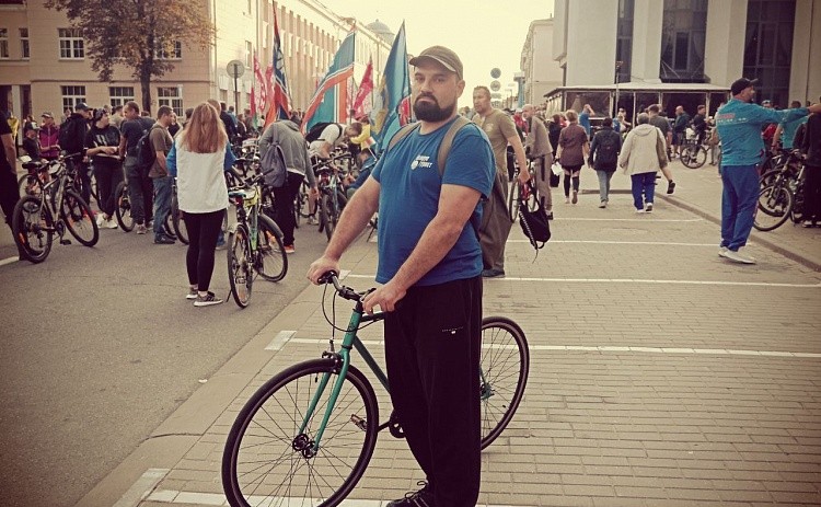 Участие в велопробеге «Пульс моего города», приуроченный ко Дню города!
